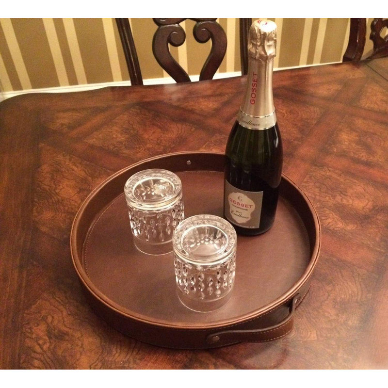 Crestview Tray, Brown