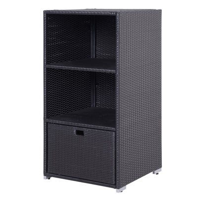 Porte-serviettes de piscine Outsunny Valet