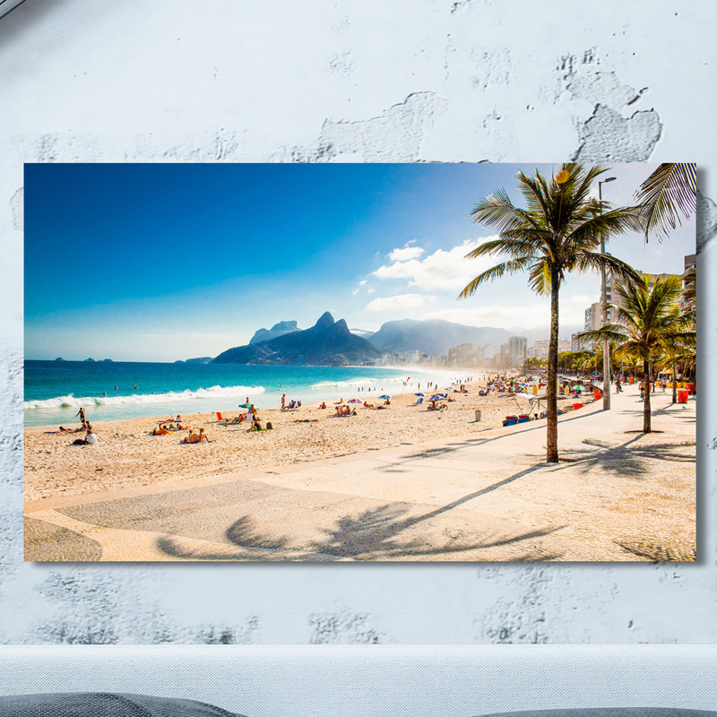 " Rio De Janeiro, Brazil ", 24" H x 40" W x 1" D