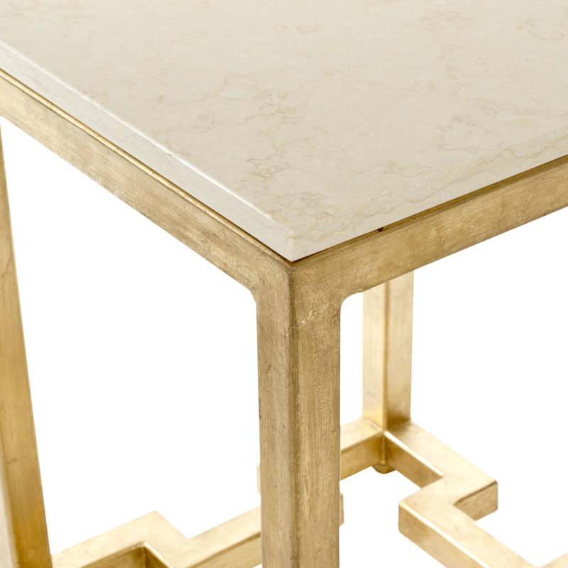 Marble Top End Table