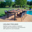 Rectangular 8 -Person 213Cm L Garden table-62757959