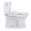 Toilette allongée encastrée au sol avec poids 101,6 lb WASHLET 1 GPF (siège inclus)