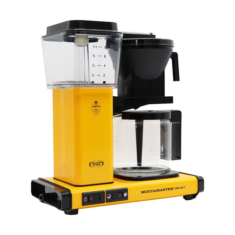 Cafetière Moccamaster KBGV Select, Poivre jaune