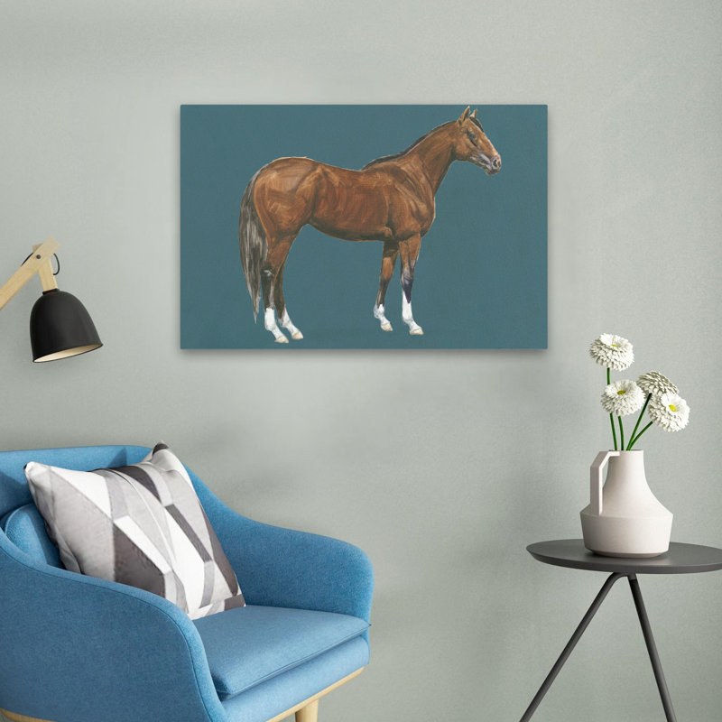 Contemporary Natural Charm I Blue, H 24 po x l 16 po
