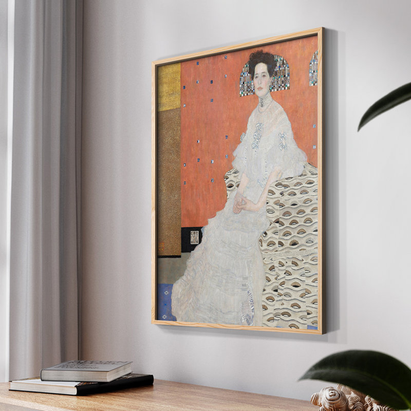 «Gustav Klimt VII» sur, H 10 po x l 8 po, Naturel