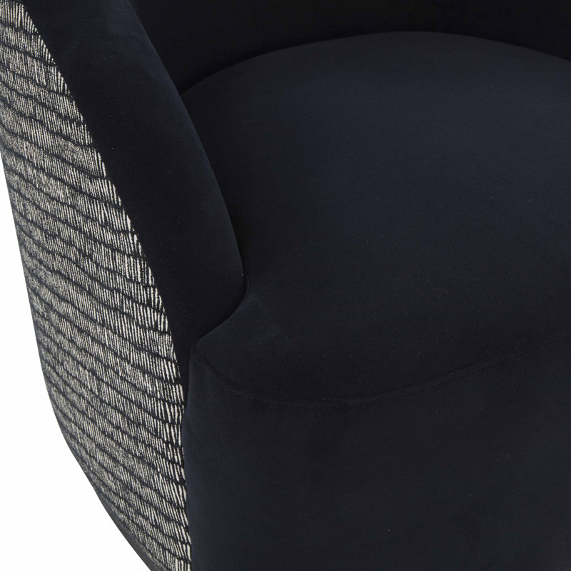 Upholstered Barrel Chair
