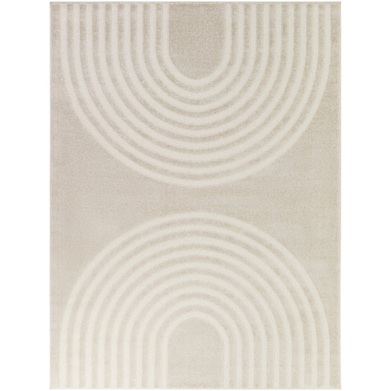 Tapis beige Kellam, Rectangle 7 pi 10 po x 10 pi