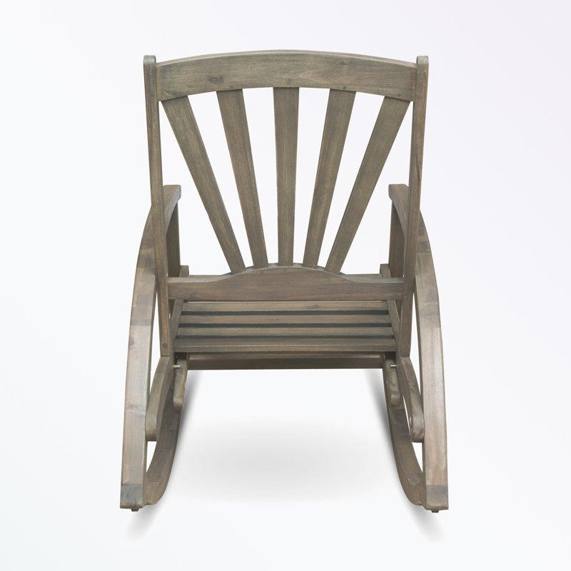 Cathleen Acacia Outdoor Chair, Gray
