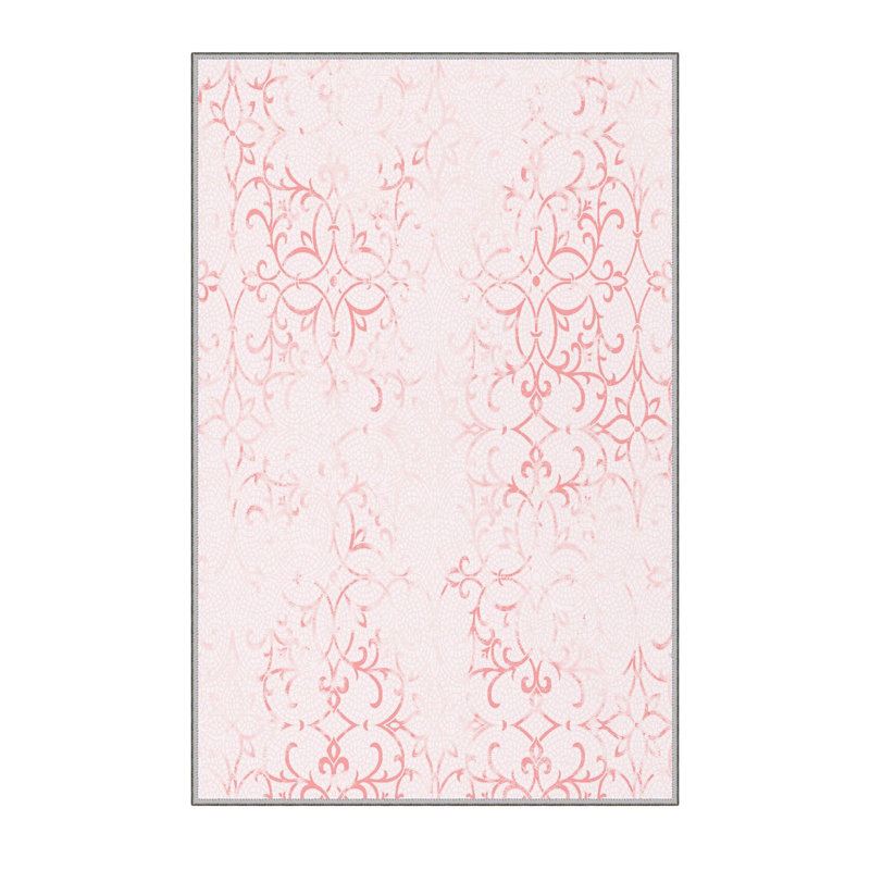 Stylish Hall Carpet (3.3 x 6.6 ft), 100% Polyester, 0.3 in Pile Height | Antibacterial, PVC Non-Slip Underside | 3D Digital Printing, Machine Washable | Perfect for Entryways & Living Spaces, Durable & Easy Care