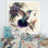 «Purple Colibri Vintage Illustration», reproduction d'art sur toile