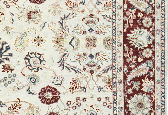Sultanabad One-of-a-Kind 12'4" X 21'5" Area Rug