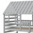 Twin Over Twin Bunk Bed With Trundle-951847212