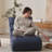 Bedroom Reclining - 4-Segment Back, Convenient Navy Multifunctional Chair Gaming, Watching Tv