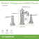 Braston Widespread Two-Handle Bathroom Faucet with Push Pop Drain Assembly