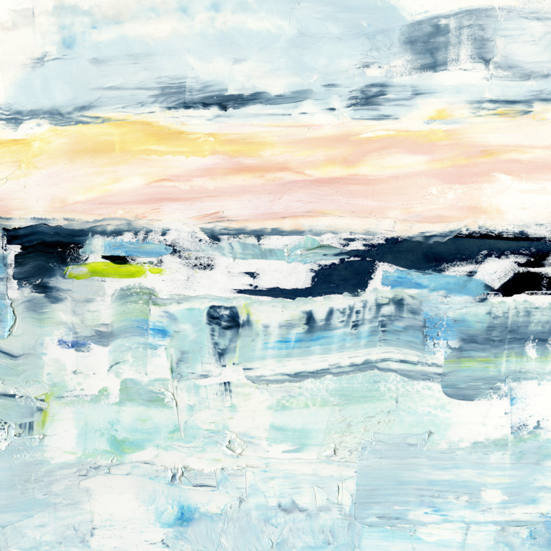 Pastel Mirage II by Ethan Harper - Wrapped Canvas Painting, 91cm H x 91cm W x 3.8cm D