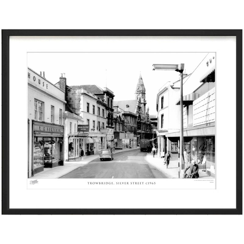 Trowbridge, Silver Street C1965 - Single Picture Frame Print, 45cm H x 60cm W x 2.3cm D