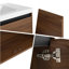 Meuble-lavabo flottant simple 30 po avec lavabo en résine et meuble-lavabo mural 2 portes-952365133-952365123