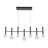 Linear Island Pendant - Black