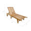 197cm Long Reclining Single Chaise