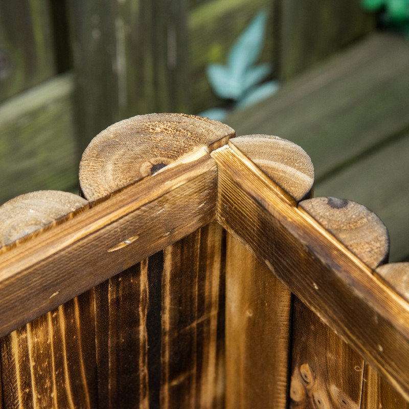 Wood Elevated Planter