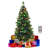 Lighted Christmas Tree-1259956762