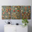 Ensemble de toiles tendues avec châssis de la meilleure collection de la collection Homure de William Morris de Morris Morris - Prêt à être accroché-1328874884