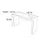 Table de bar haut de gamme en cuir de selle-111627058