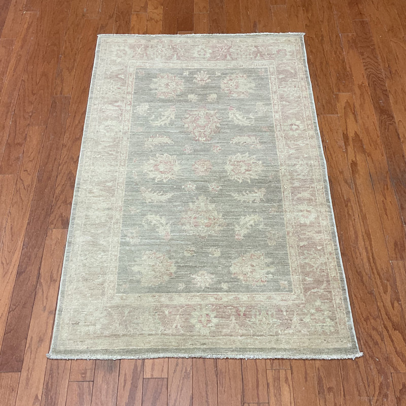  Handmade Oushak Wool Rug