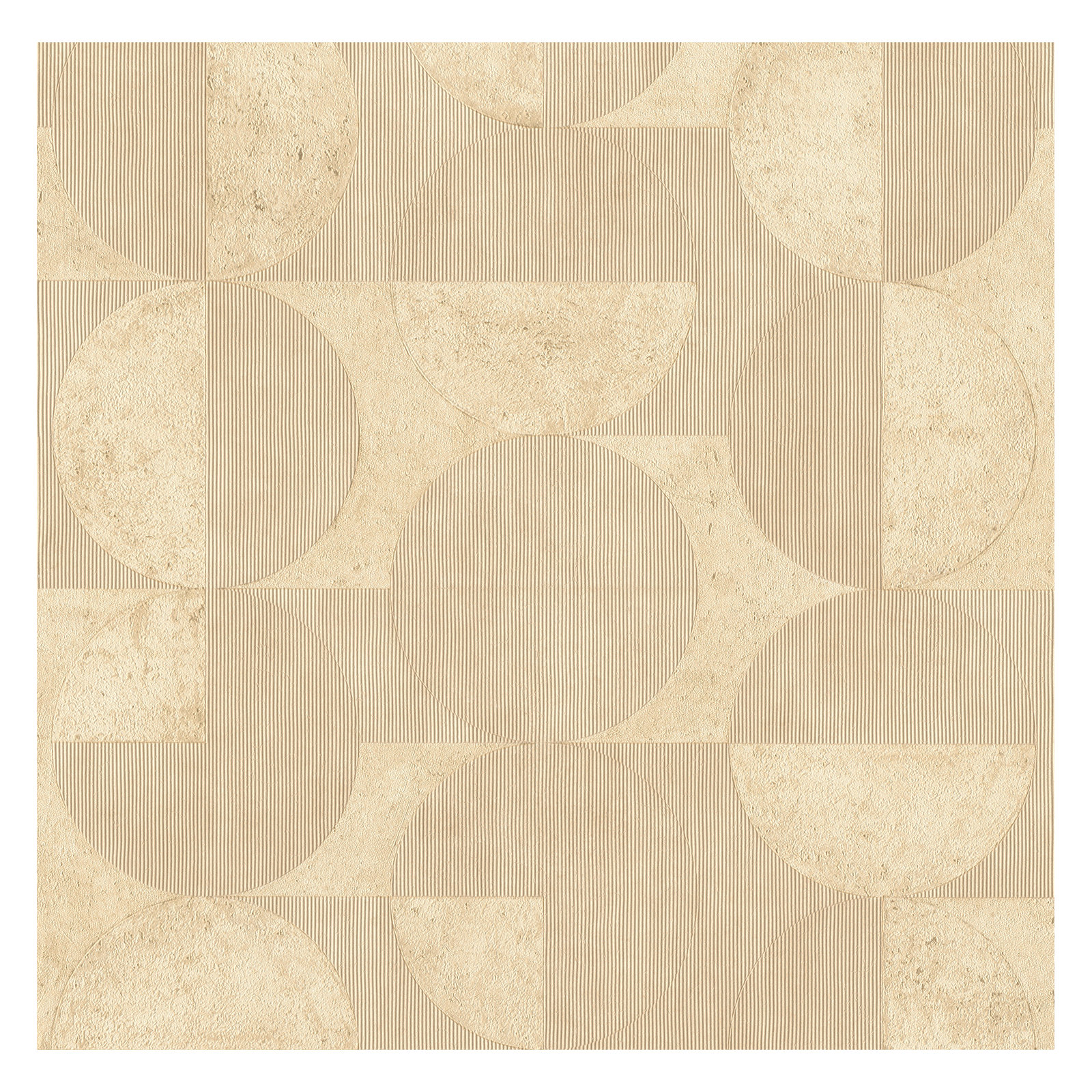 Mid-Century Geometric Wallpaper, Neutral