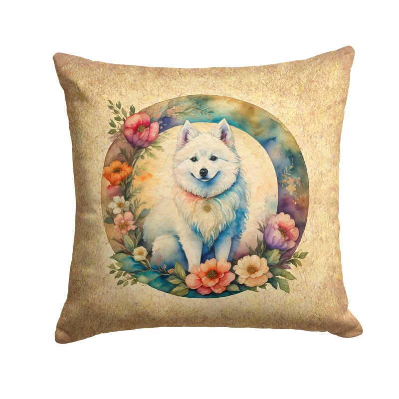  Coussin décoratif intérieur / extérieur en polyester Autre / Sans motif, H 14 po x l 14 po x P 3 po