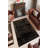 Rectangle Brickendon Machine Braided Polyester Area Rug in Black-678426622