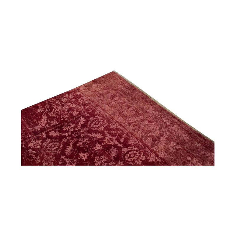 Neo Villa Oriental Area Rug in Ivory/Maroon