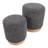 Marla Contemporary Nesting Ottoman Set-891982194