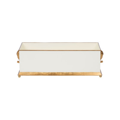 Elephant Head Planter-Cream