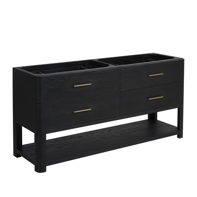 Base de meuble-lavabo double l 72 po Lucian