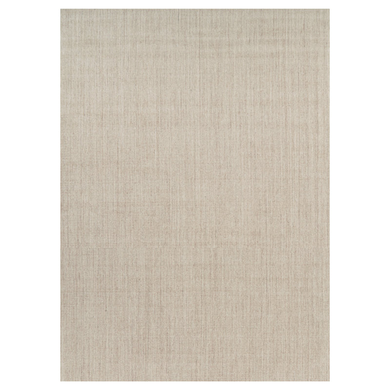 Rug & Kilim’S Oversized Modern Textural Solid Rug In Beige Tones And Striae