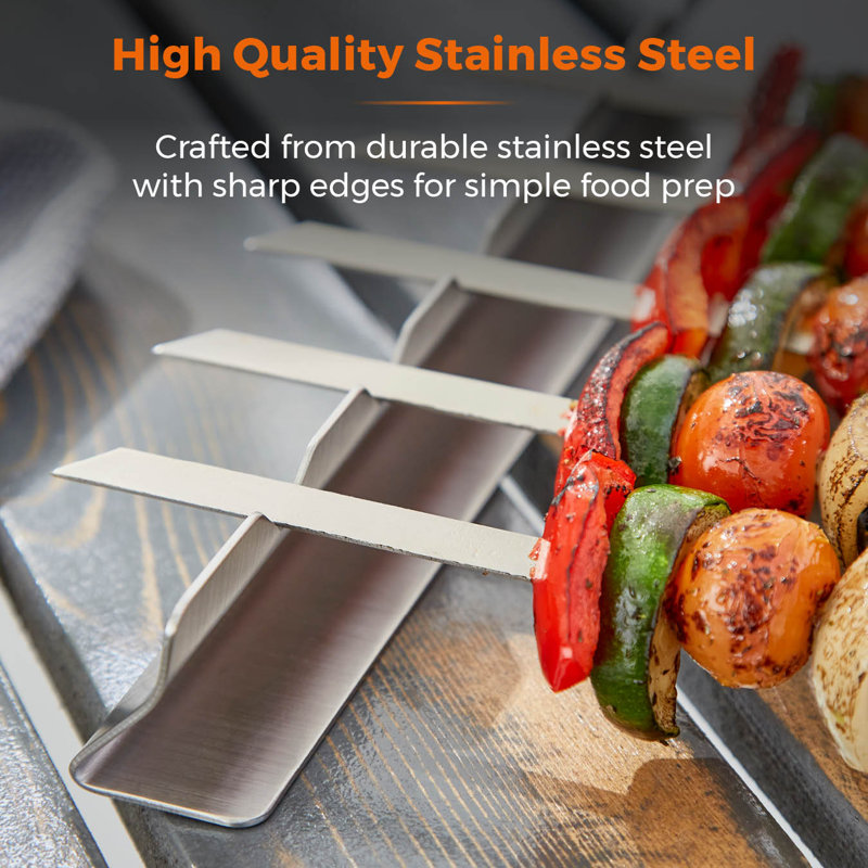 Stainless Steel Skewer And Shish Kebab