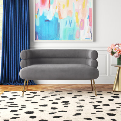Demetrius  50'' Upholstered Loveseat