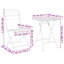 Square 3 - Piece 2 - Person 55Cm L Outdoor Bistro Set-117955451