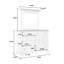 Commode 10 tiroirs L l 64 po