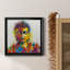 Bouddha - Peinture sur toile encadrée-671073301-671073300