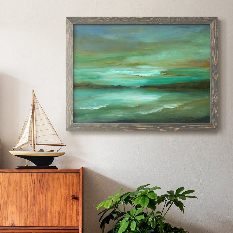 Hidden Cove, reproduction d'art sur toile, Gris, H 14 po x l 20 po x P 1,5 po