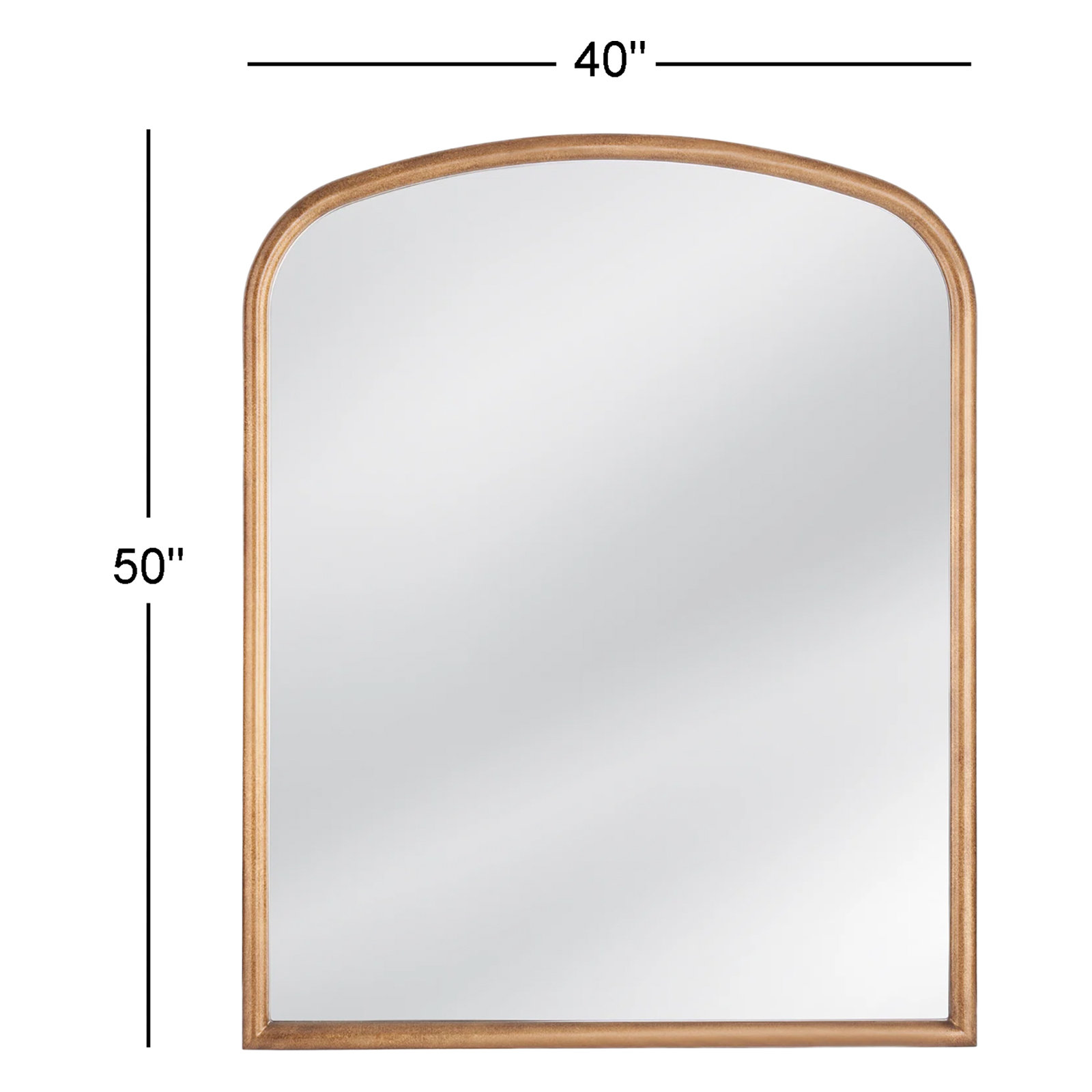 Peach Arch Wall Mirror