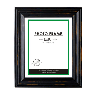 Naoma Black Solid Wood Single Picture Frame