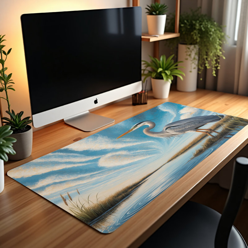 Polyester Desk Pad, 23.6x13.8
