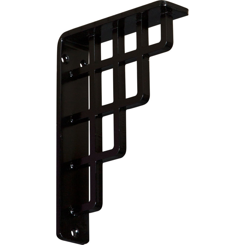Support en fer forgé Diane, 1,5 po x 8 po
