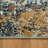 Santa Paula Abstract Ivory/Rust Area Rug-1631076206
