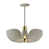 Satin Brass/White selected