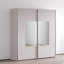 Armoire à portes coulissantes avec tablettes et tringles suspendues Boston-1558739006