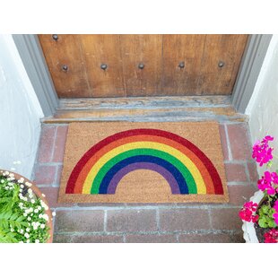 Rainbow Doormat Cartoon Entrance Welcome Mat Hallway Door Non-slip Floor  Mats Home Outdoor Entry Rug Bedroom Living Room Carpet